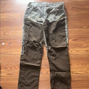 Wrangler Rugged Wear Brush Guard Water Resistant  Camouflage & Brown Pants 40x34